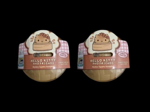 Hello Kitty and Friends Mystery Squishy Dumpling Original Collection SDCC 2026 Blind Box 2x Lot