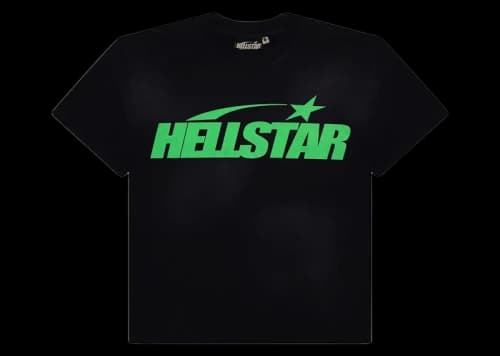 Hellstar Classic T-shirt (Regular Print) Black/Green