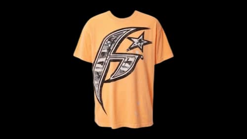 Hellstar H T-Shirt Orange