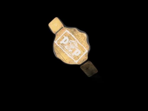 Hellstar Wrestlemania P2P Heavyweight Championship T-Shirt Cream White