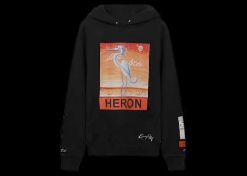 Heron Preston Crane Printed Sweatshirt Black