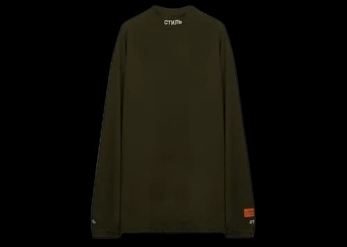 Heron Preston Embroidered Logo Sweatshirt Black
