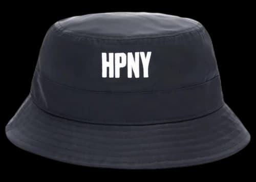 Heron Preston HPNY EMB Nylon Bucket Hat Black/White