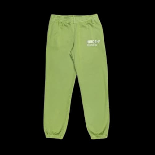 Hidden NY Logo Sweatpants Lime