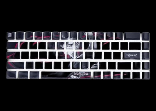 Higround x Attack on Titan Levi Keycaps