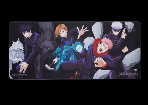 Higround x Jujutsu Kaisen Squad Mousepad Blue/Black