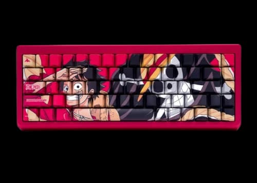 Higround x One Piece Luffy Summit 65 Keyboard Red/Black