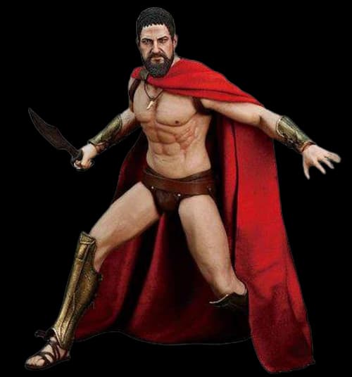 Hot Toys 300 Movie Masterpiece King Leonidas Collectible Figure