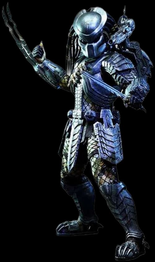 Hot Toys Alien vs Predator Movie Masterpiece Scar Predator Collectible Figure