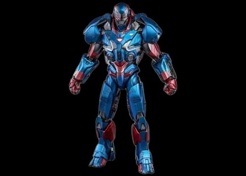 Hot Toys Iron Patriot 1/6 Scale Action Figure