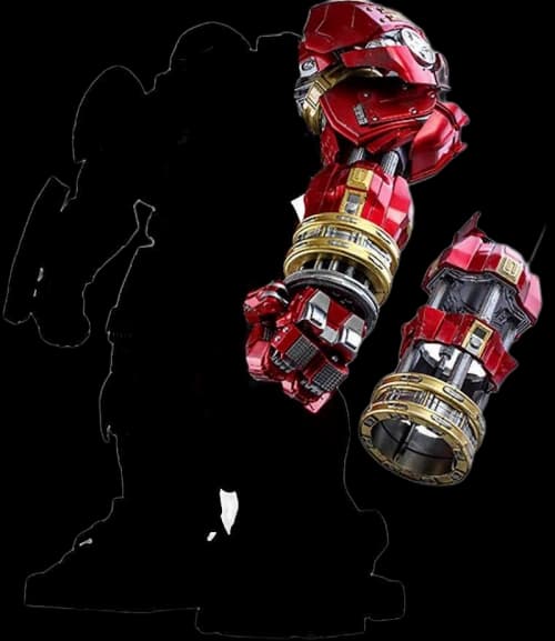 Hot Toys Marvel Avengers Age of Ultron Jackhammer Arm Iron Man Hulkbuster Accessory Collectible Figure