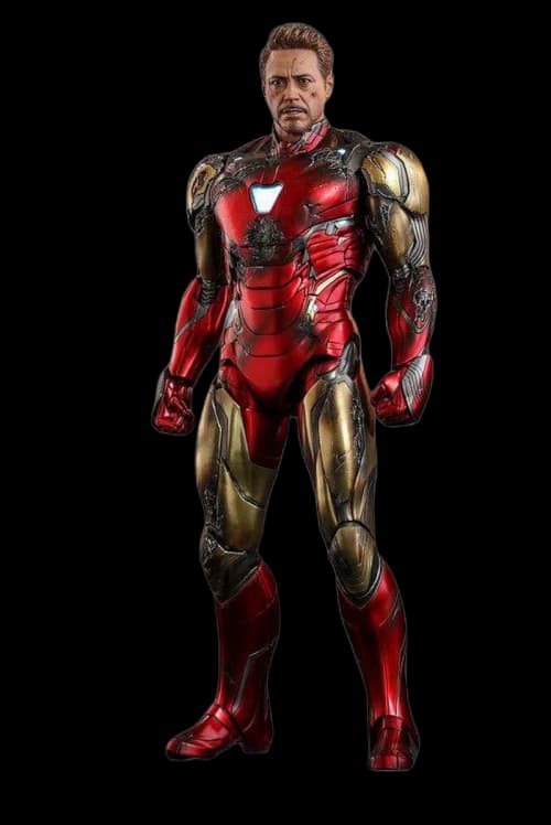 Hot Toys Marvel Avengers Endgame Iron Man Mark LXXXV (Battle Damaged) Collectible Figure