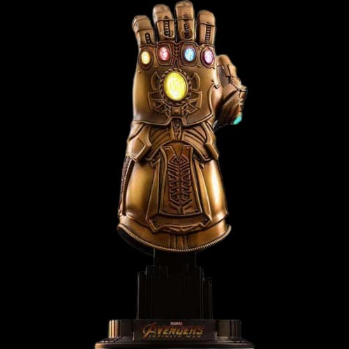 Hot Toys Marvel Avengers Infinity War Infinity Gauntlet Infinity War Light-Up Replica Statue