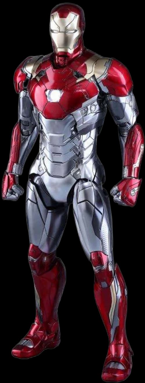 Hot Toys Marvel Movie Masterpiece Diecast Iron Man Mark XLVII RE-ISSUE Collectible Figure