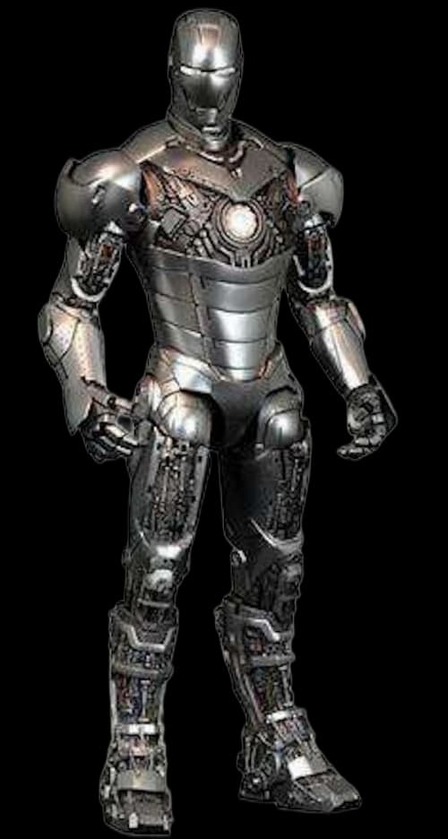 Hot Toys Marvel Movie Masterpiece Iron Man Mark II Armor Unleashed Collectible Figure