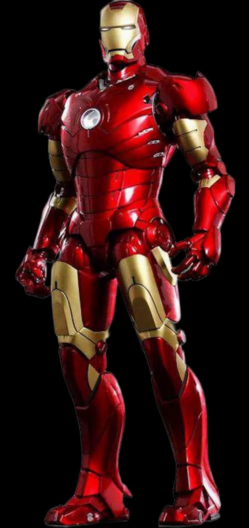 Hot Toys Marvel Movie Masterpiece Iron Man Mark III Collectible Figure