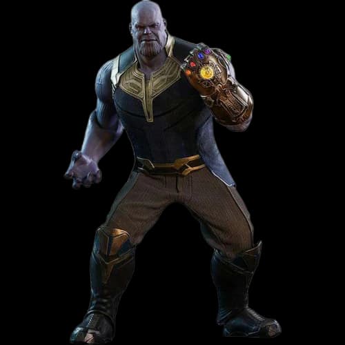 Hot Toys Marvel Movie Masterpiece Thanos Infinity War Collectible Figure