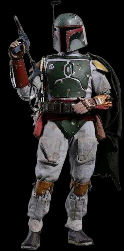 Hot Toys Star Wars Movie Masterpiece Boba Fett 40th Anniversary Collection Collectible Figure