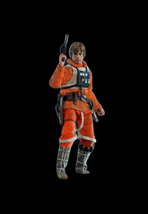 Hot Toys Star Wars Movie Masterpiece Luke Skywalker Snowspeeder Pilot Collectible Figure