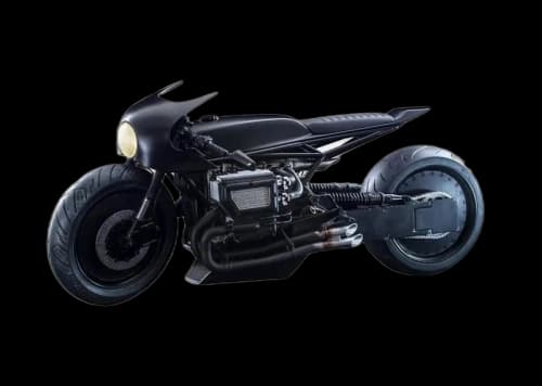 Hot Toys The Batman Batcycle 1/6th Scale Action Figure