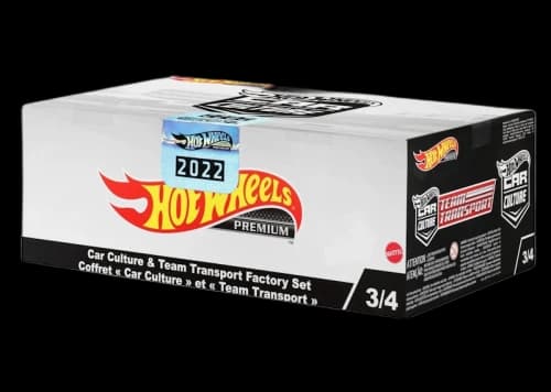 Hot Wheels Car Culture & Team Transport Factory Set 2022 3/4