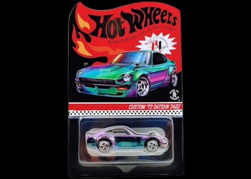 Hot Wheels RLC Custom '72 Datsun 240Z Metal Flake Charmeleon