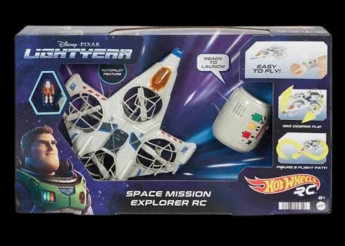 Hot Wheels Remote Control Lightyear Space Mission Explorer Vehicle