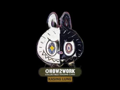 How2work The Monsters Labubu Series 2 Collectibles Trading Card Box