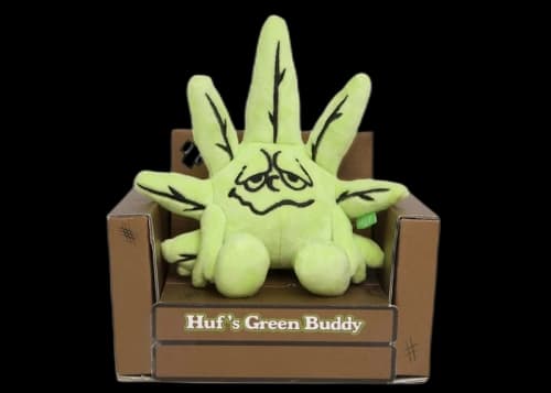 HUF Green Buddy Plush Doll Green