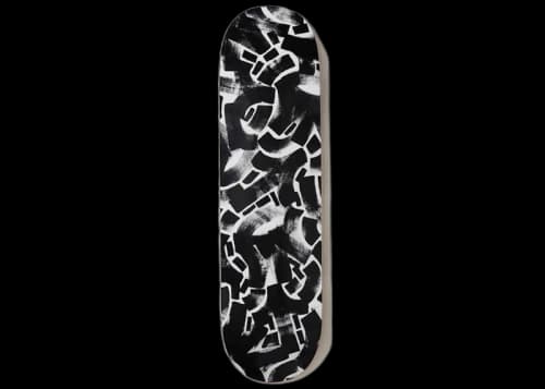 HUF x Eric Haze Skate Deck Black