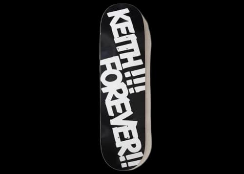 HUF x Eric Haze Skate Deck Keith Forever