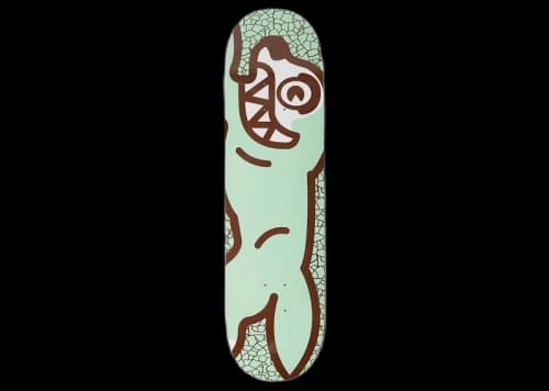 HUF x Ice Cream Quake Running Dog Skate Deck Mint