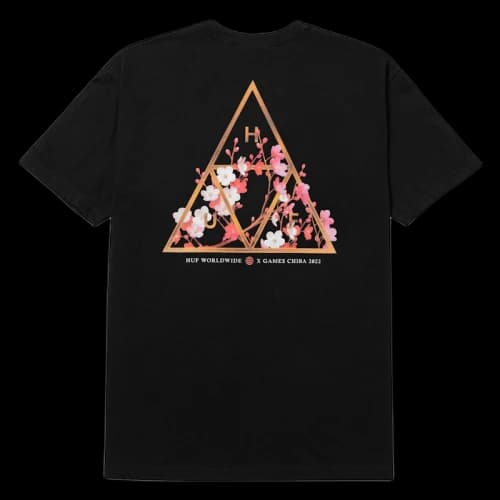 HUF x X Games Chiba 2022 T-Shirt Black