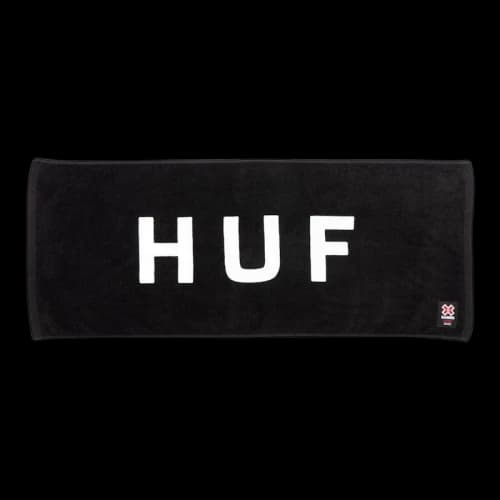 HUF x X Games Chiba 2022 Towel Black