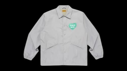 Human Made Bangkok Coach Jacket Gray