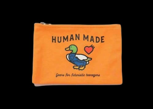 Human Made Bank Pouch Orange