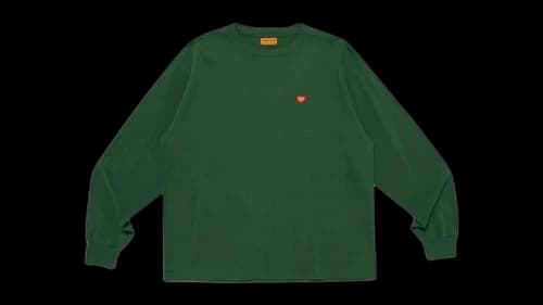 Human Made Graphic Logo L/S T-shirt Green