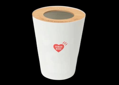 Human Made Round Trash Can White