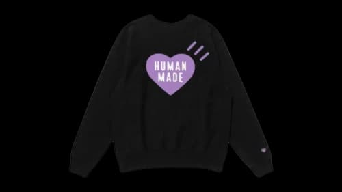 Human Made Stores Exclusive Heart Apgujeong Sweatshirt Black