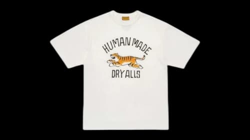 Human Made Tiger Graphic T-shirt (SS26) White