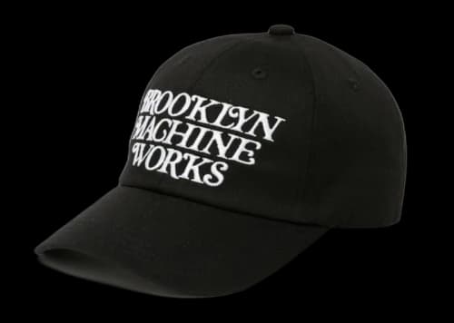Human Made x BROOKLYN MACHINE WORKS x Girls Don’t Cry 6 Panel Cap Black