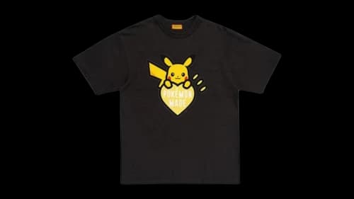 Human Made x Pokemon Graphic Pikachu Shinsaibashi T-shirt Black
