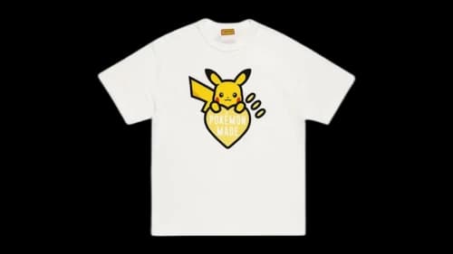Human Made x Pokemon Graphic Pikachu Shinsaibashi T-shirt White