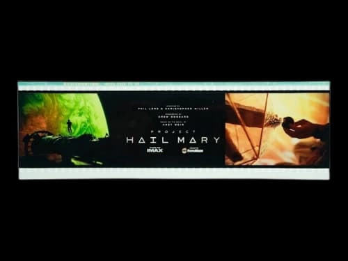 IMAX Project Hail Mary Limited Edition Filmstrip