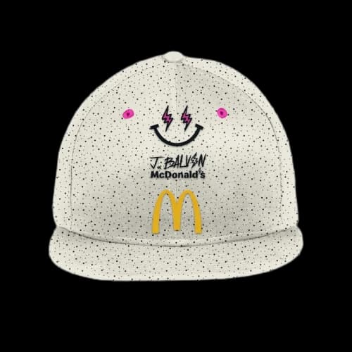 J Balvin x McDonald's Logo Snapback 1 Oreo McFlurry
