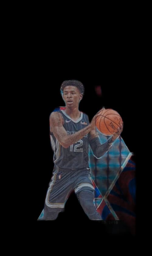 Ja Morant 2019 Panini Mosaic NBA Debut Rookie Reactive Blue #274 (PSA or BGS Graded)
