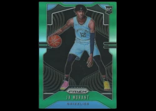 Ja Morant 2019 Panini Prizm Rookie Green #249 (Ungraded)