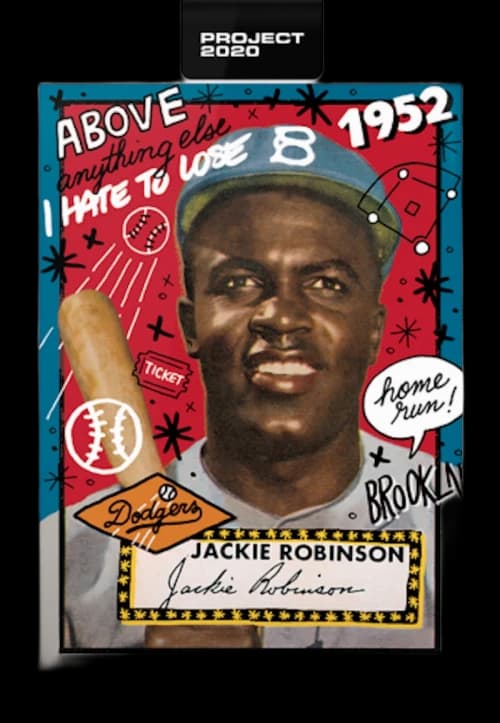 Jackie Robinson 1952 Topps Project 2020 Sophia Chang Artist Proof /20 #31
