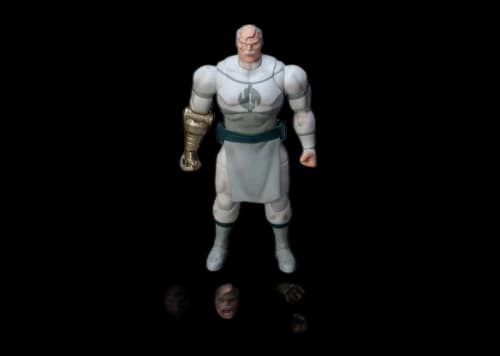 Jada Toys Invincible Wave 1 Conquest Gold Mechanical Arm Action Figure