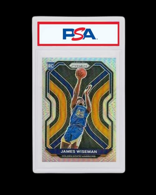 James Wiseman 2020 Panini Prizm Rookie Silver #268 (PSA or BGS Graded)